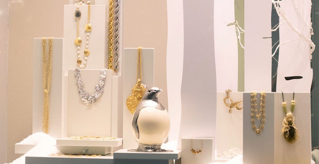 Expositores de jóias - Loja Alcino Cardosas Store