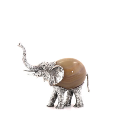 Elefante com ovo de Ágata