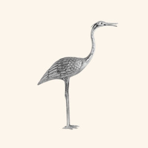 Garça real (inclinada)