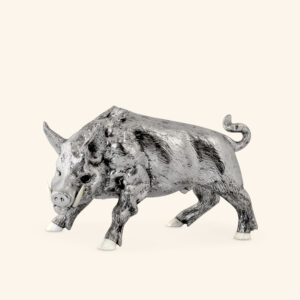 Boar with ivory adornments