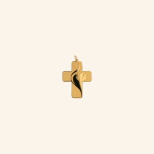 Cross medium gold plated WYD 2023