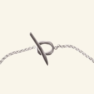 Alternative view of Colar Malha tradicional com elos redondos