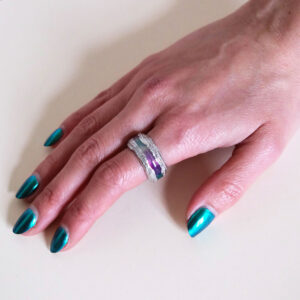 Alternative view of Agate ring