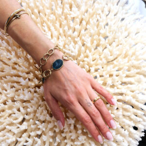 Bracellet blue stones