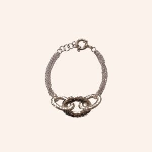 Pulseira com elos ovais