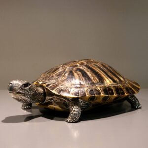 Alternative view of Sterling silver 925 turtle