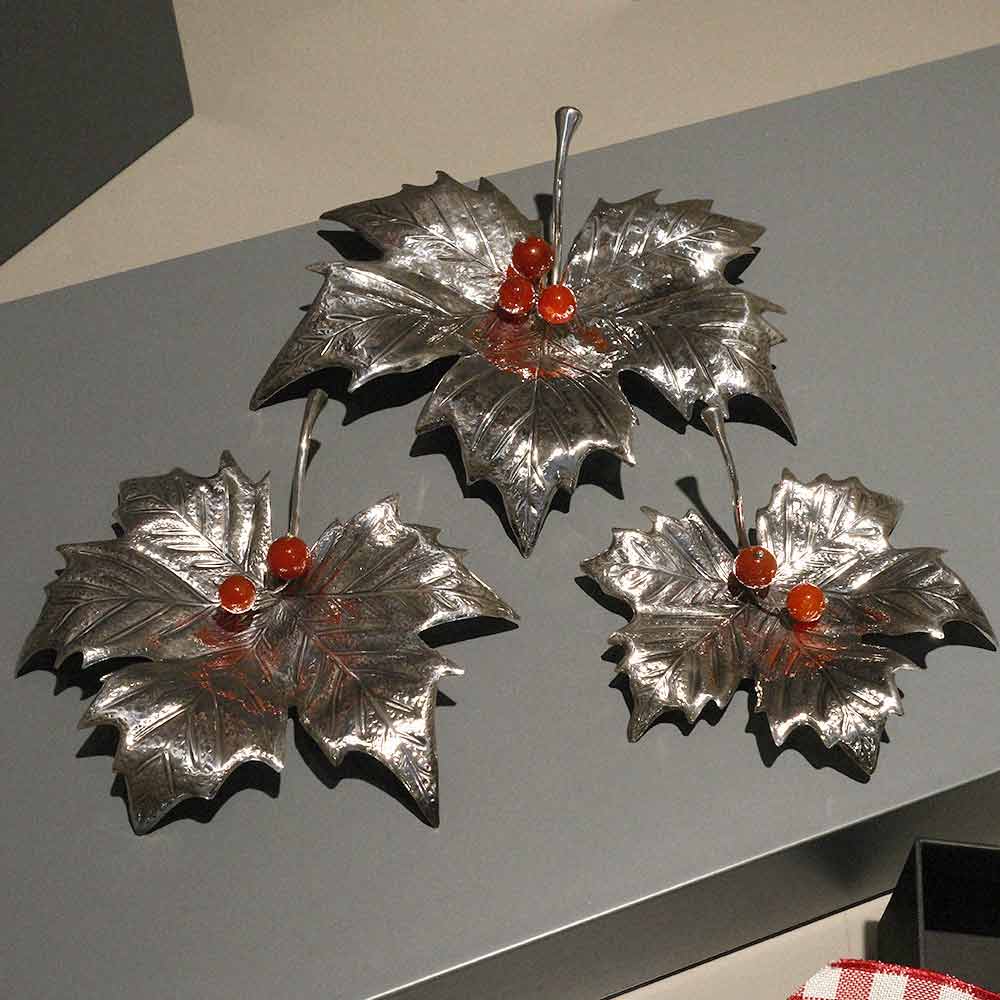 Maple leaf nº5 with agate - Image 3