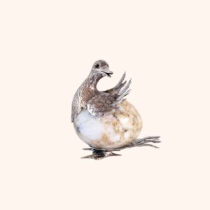 Pato com ovo de jaspe