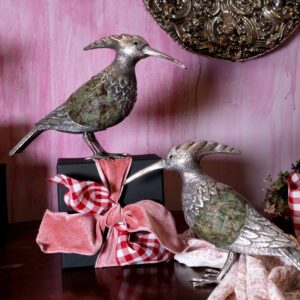 Alternative view of Poupa com ovo crisoprasio verde