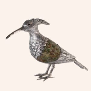 Poupa com ovo crisoprasio verde