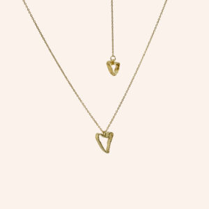 Love necklace gold plated