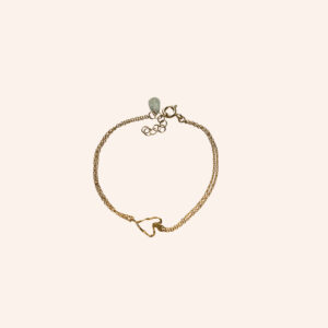 Pulseira amor dourada