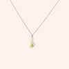 Colar jarro quartzo rutilado dourado