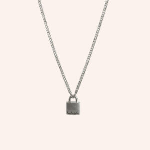 Padlock necklace