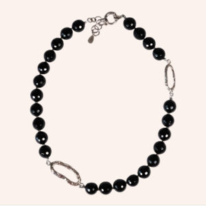 Bubble necklace onyx